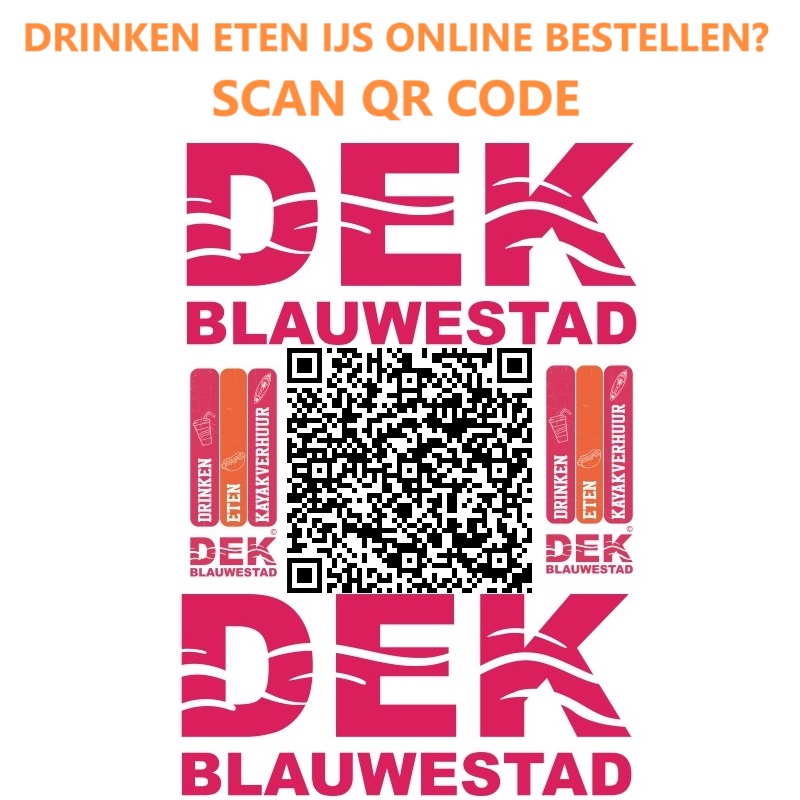 DRINKEN ETEN IJS ONLINE BESTELLEN, SCAN QR CODE